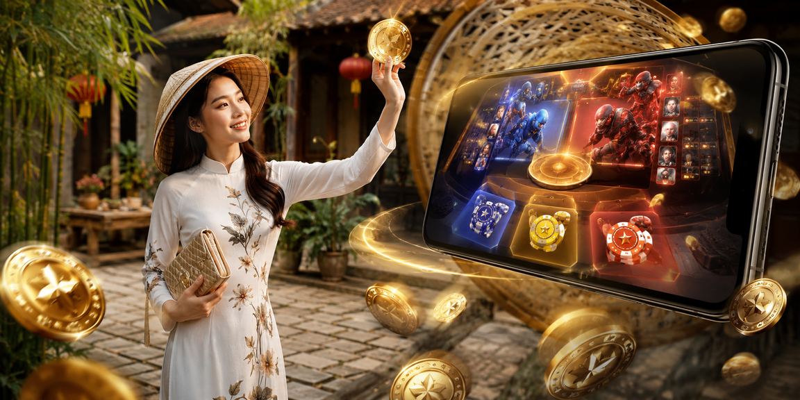 Cổ vũ Esports tại Ninh Bình với nón lá truyền thống