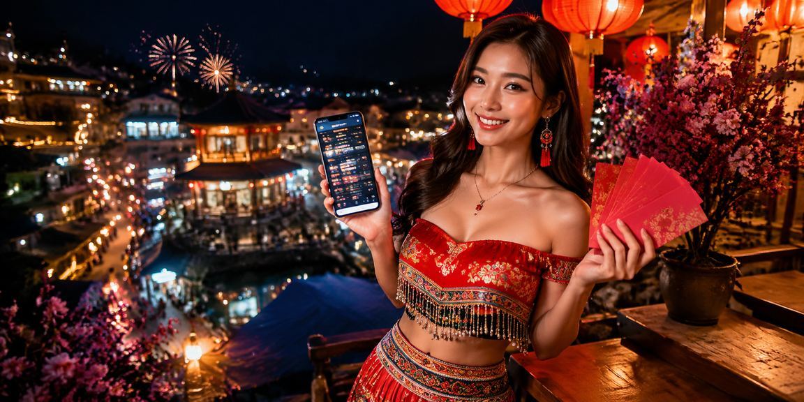 Người nhận lì xì và thưởng khuyến mãi Tết tại Sapa